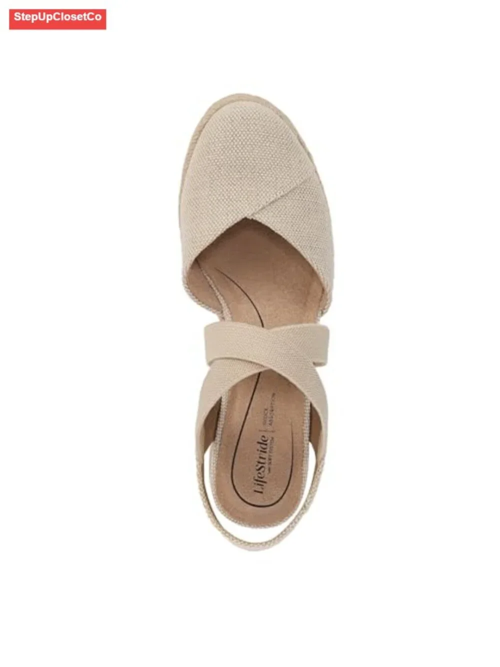 Women's Espadrille Wedge Sandals with Soft System Comfort